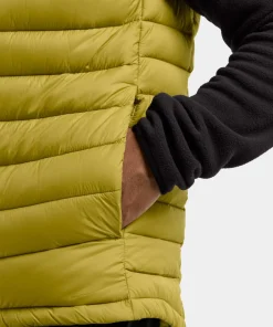 Didriksons Men's Marino Vest Yellow Pollen