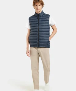 Didriksons Men's Marino Vest Sleepy Blue