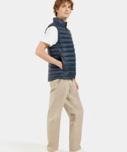 Didriksons Men's Marino Vest Sleepy Blue