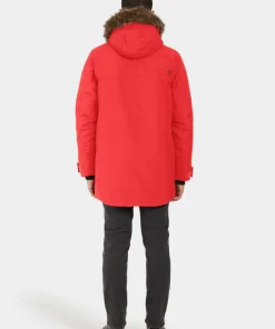 Didriksons Men's Rick Parka Pomme Red