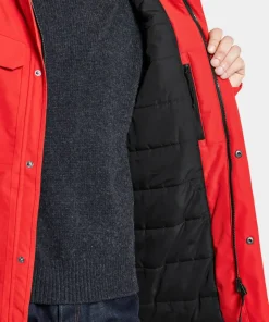 Didriksons Men's Stefan Jacket Pomme Red