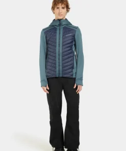 Didriksons Men's Zuko Full Zip 3 Star Blue