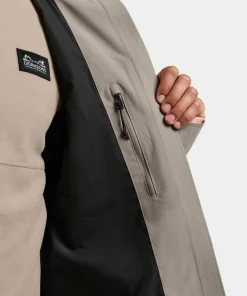 Didriksons Unisex Aston Jacket Ash Brown