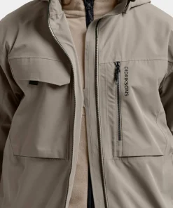 Didriksons Unisex Aston Jacket Ash Brown