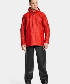 Didriksons Unisex Avon Jacket 2 Lava Red