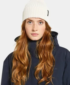 Didriksons Unisex Laken Beanie 3 Off White
