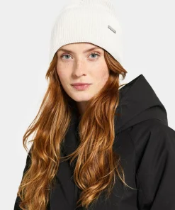 Didriksons Unisex River Beanie 3 Off White