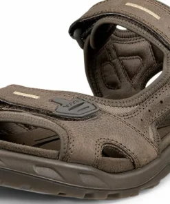 Ecco Men's Yucatan Sandal Dark Clay