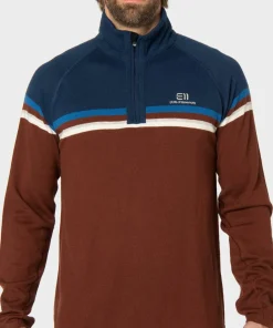 Elevenate Men's Smart Merino Brandy