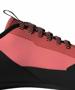 FiveTen Unisex Niad Lace Climbing Shoes Core Black/Crew Red/Acid Mint