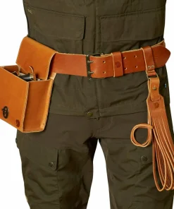 Fjällräven Equipment Belt Leather Cognac