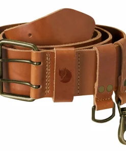 Fjällräven Equipment Belt Leather Cognac