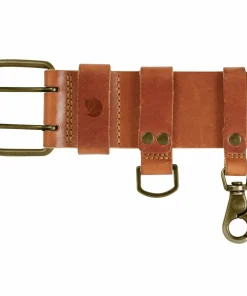 Fjällräven Equipment Belt Leather Cognac
