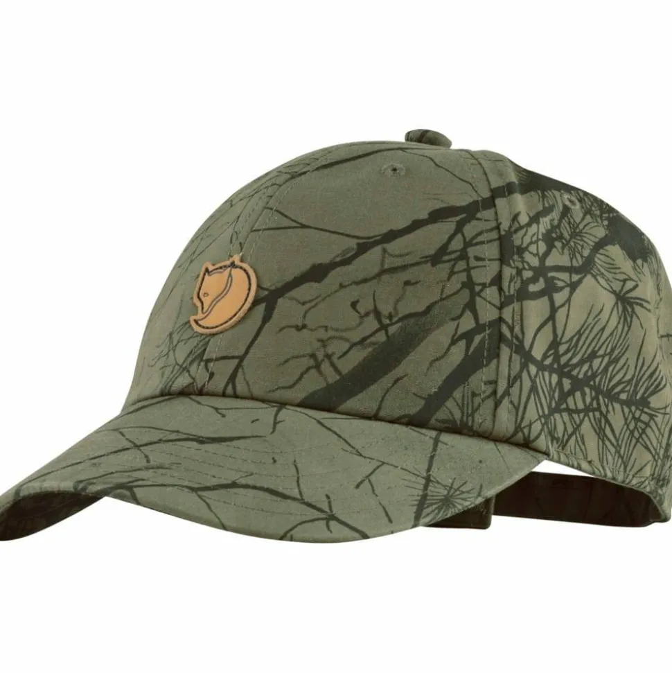 Fjällräven Lappland Camo Cap Dark Olive Camo