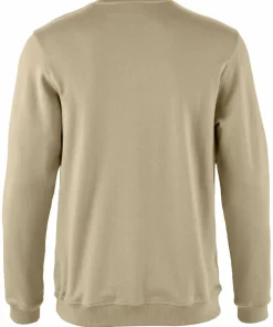 Fjällräven Men's 1960 Logo Badge Sweater Fossil
