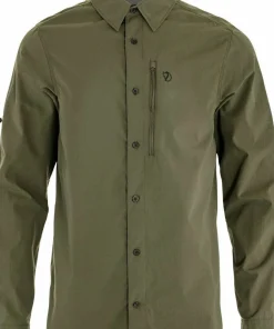 Fjällräven Men's Abisko Hike Shirt Long Sleeve Laurel Green
