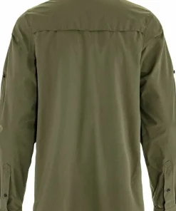 Fjällräven Men's Abisko Hike Shirt Long Sleeve Laurel Green