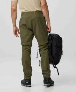 Fjällräven Men's Abisko Hybrid Trail Trousers Zip-Off Navy