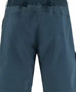 Fjällräven Men's Abisko Hybrid Trail Shorts Navy