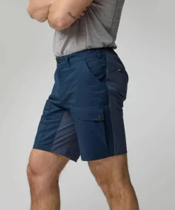 Fjällräven Men's Abisko Hybrid Trail Shorts Navy