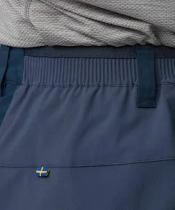 Fjällräven Men's Abisko Hybrid Trail Shorts Navy