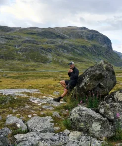 Fjällräven Men's Abisko Hybrid Trail Shorts Navy