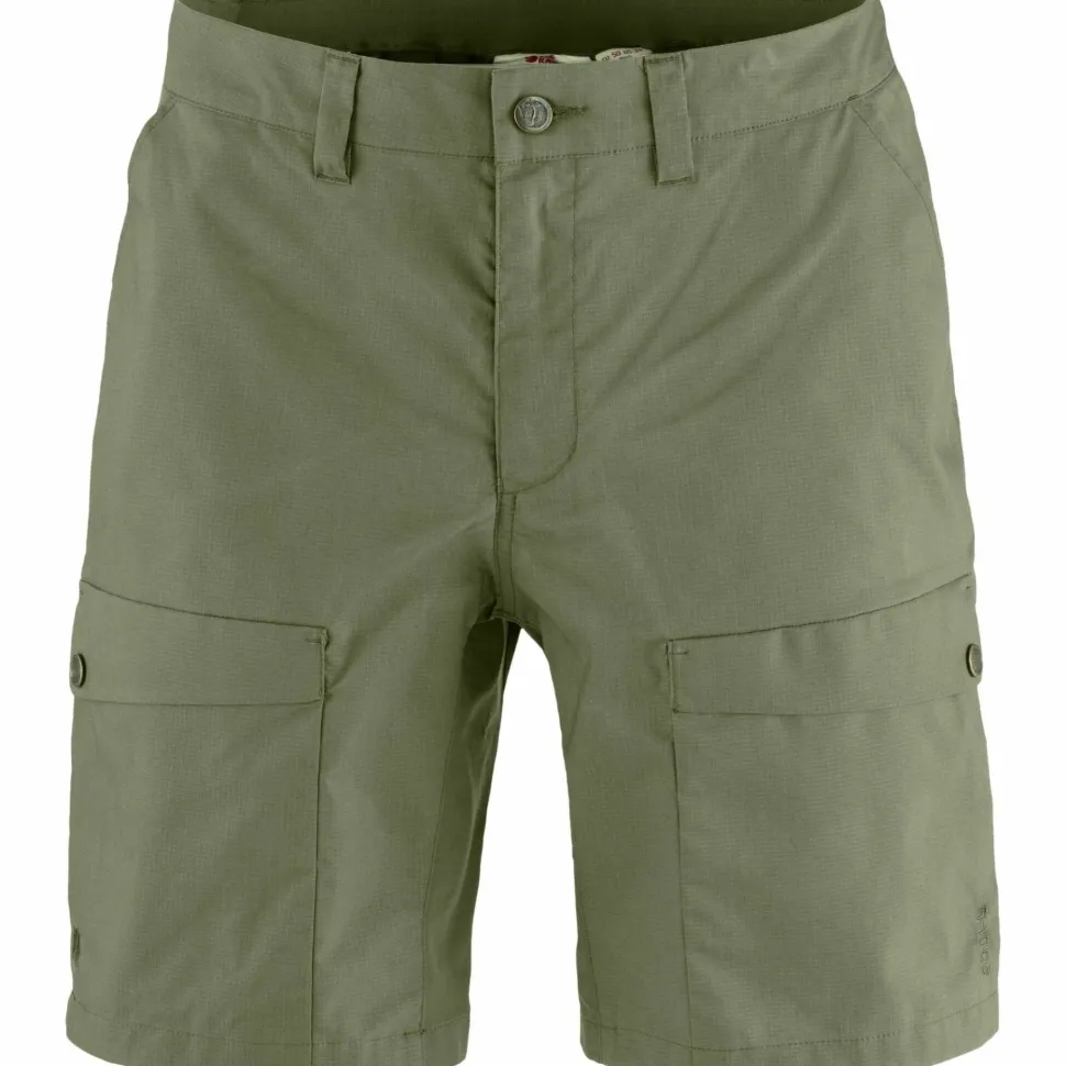 Fjällräven Men's Abisko Hybrid Trail Shorts Laurel Green