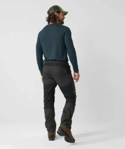 Fjällräven Men's Abisko Lite Trekking Trousers Dark Grey