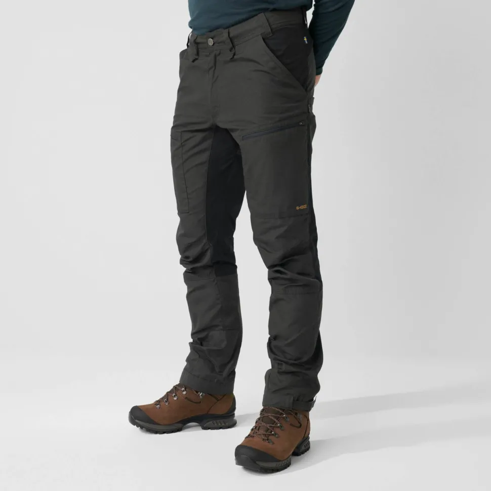 Fjällräven Men's Abisko Lite Trekking Trousers Dark Grey