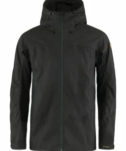 Fjällräven Men's Abisko Lite Trekking Jacket Dark Grey/Black