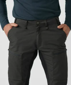 Fjällräven Men's Abisko Lite Trekking Trousers Dark Grey