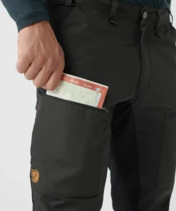 Fjällräven Men's Abisko Lite Trekking Trousers Dark Grey