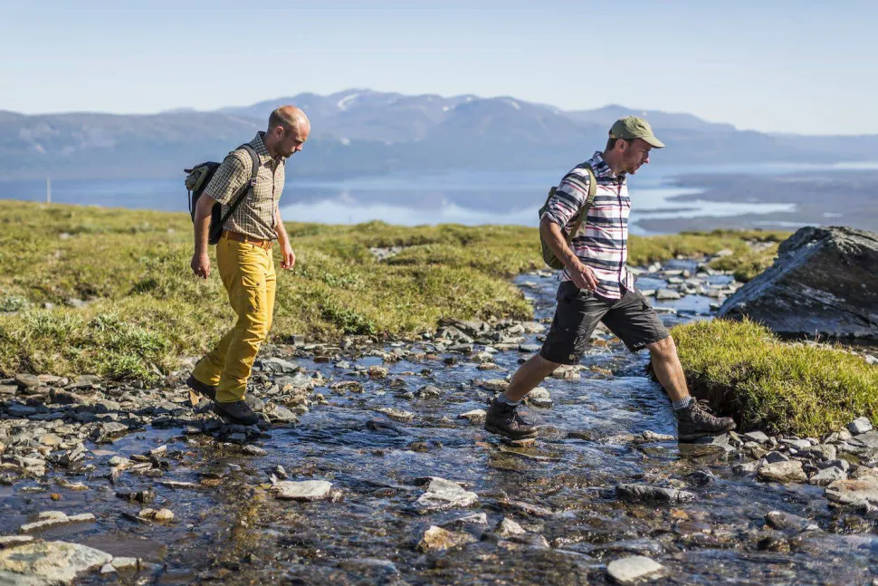 Fjällräven Men's Abisko Shorts Buckwheat Brown