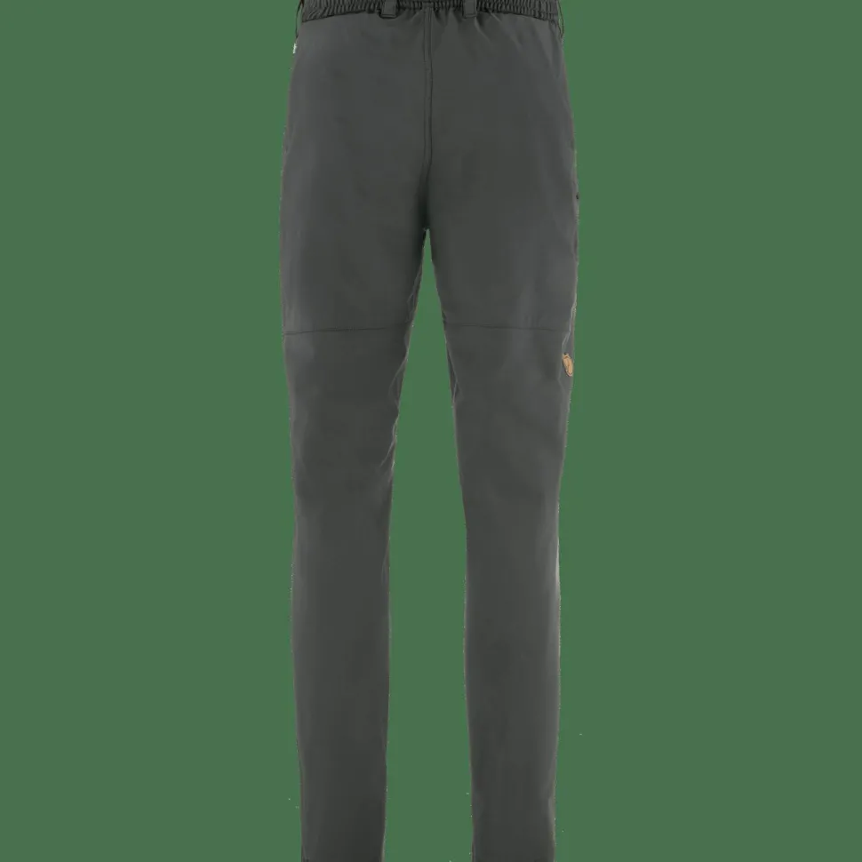 Fjällräven Men's Abisko Trail Stretch Trousers Dark Grey