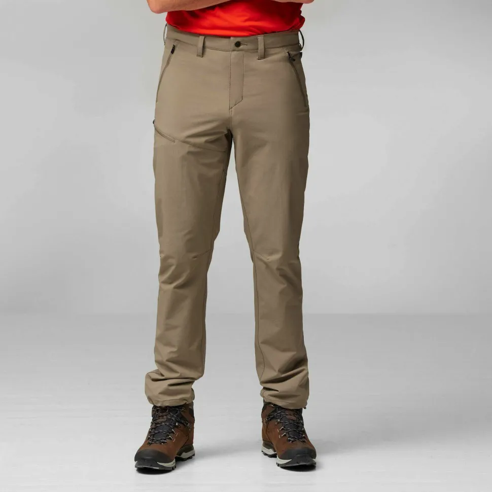 Fjällräven Men's Abisko Trail Stretch Trousers Laurel Green