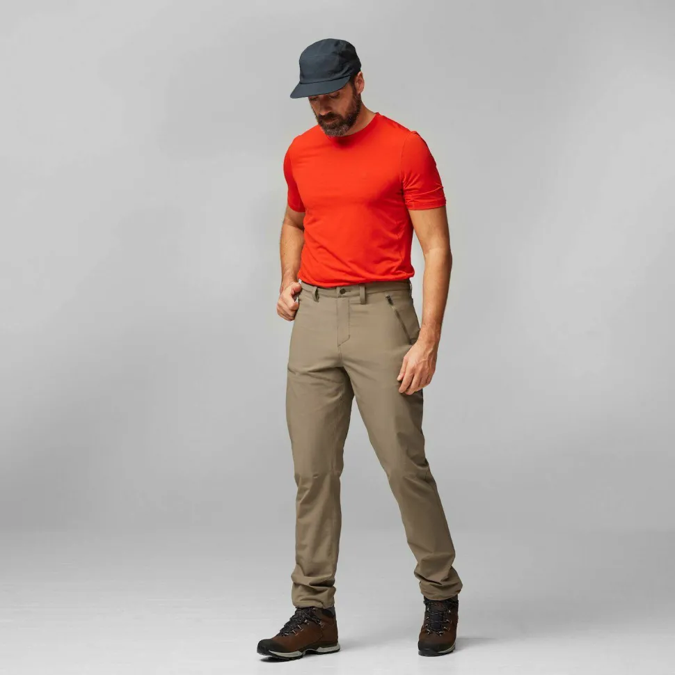 Fjällräven Men's Abisko Trail Stretch Trousers Laurel Green