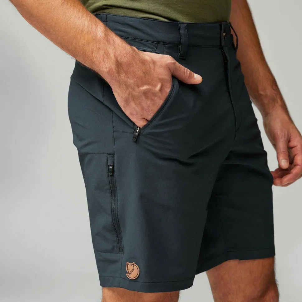 Fjällräven Men's Abisko Trail Stretch Shorts Laurel Green