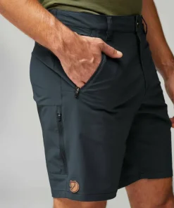 Fjällräven Men's Abisko Trail Stretch Shorts Suede Brown
