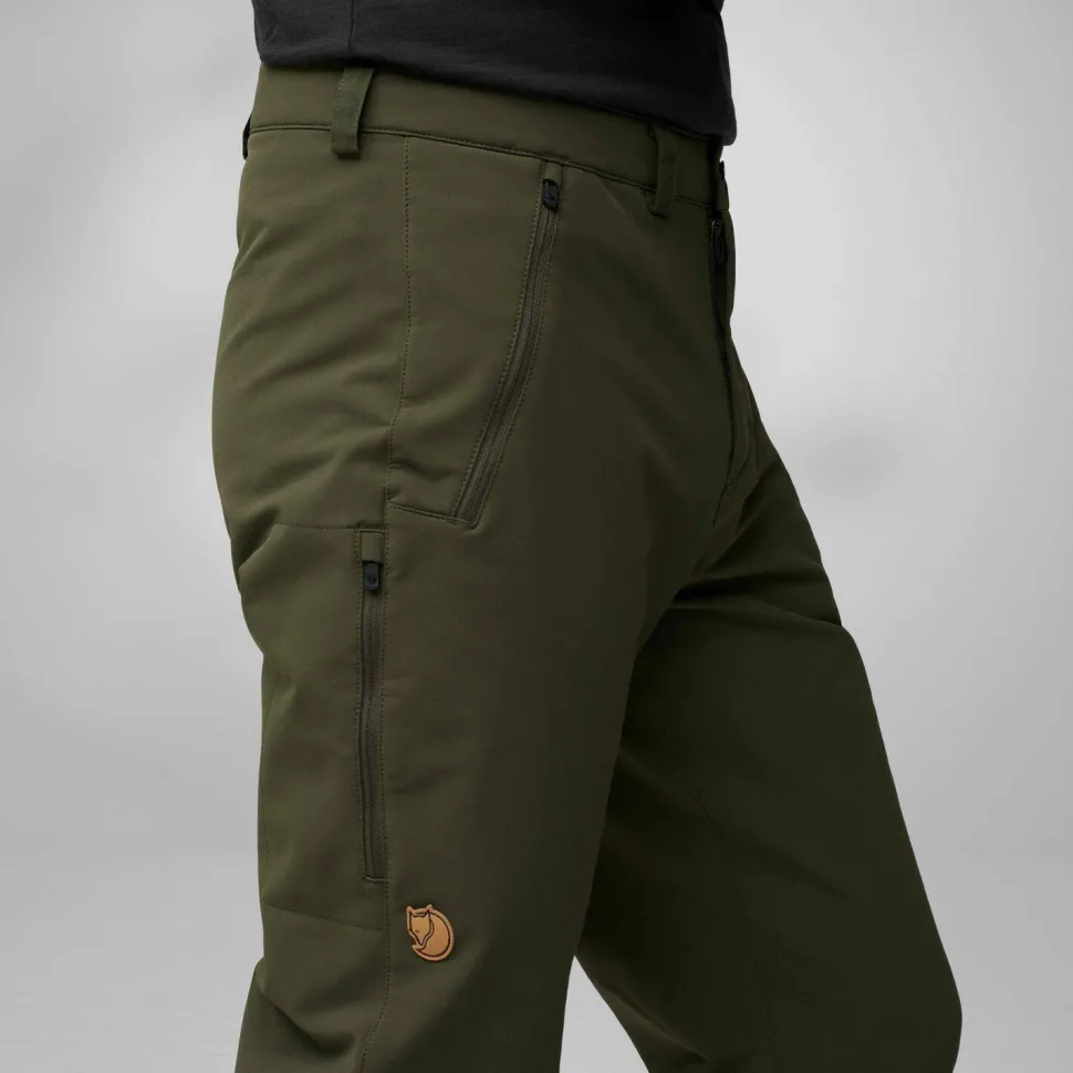 Fjällräven Men's Abisko Winter Stretch Trousers Black