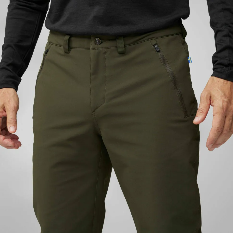 Fjällräven Men's Abisko Winter Stretch Trousers Black