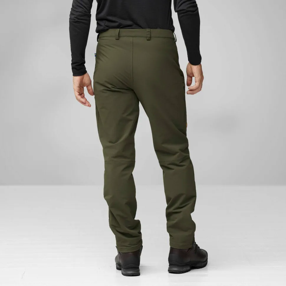 Fjällräven Men's Abisko Winter Stretch Trousers Black