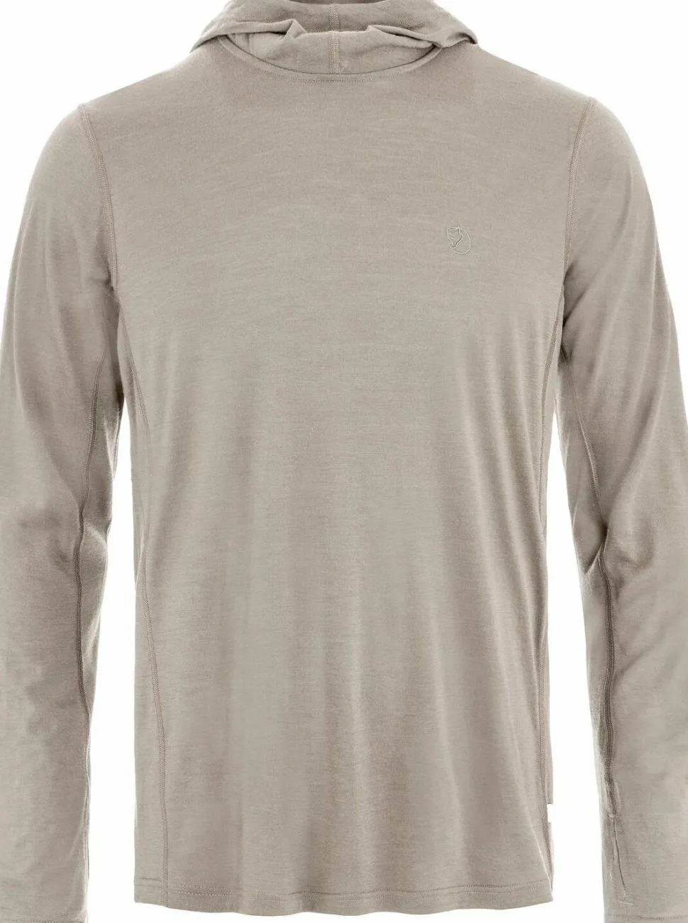 Fjällräven Men's Abisko Wool Hoodie Light Fossil