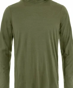 Fjällräven Men's Abisko Wool Hoodie Laurel Green