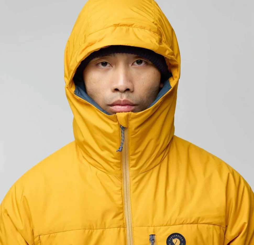 Fjällräven Men's Bergtagen 60 Insulation Jacket Mountain Blue-mustard Yellow