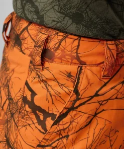 Fjällräven Men's Brenner Pro Winter Trousers Orange Multi Camo