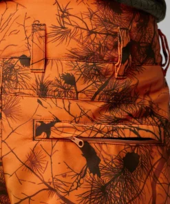 Fjällräven Men's Brenner Pro Winter Trousers Orange Multi Camo