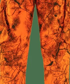 Fjällräven Men's Brenner Pro Winter Trousers Orange Multi Camo