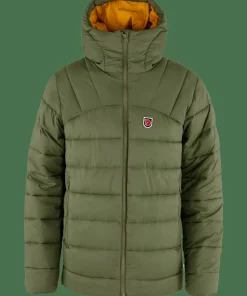 Fjällräven Men's Expedition Mid Winter Jacket Green-Mustard Yellow