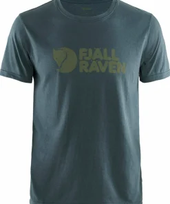 Fjällräven Men's Fjällräven Logo T-shirt Navy