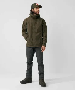 Fjällräven Men's Kaipak Trousers Laurel Green-Deep Forest